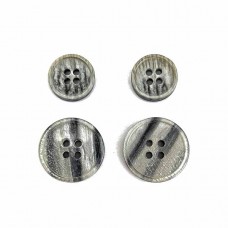 гудзик сіро-бежевий мармур, 14.5 мм | furnitura.com.ua