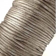 шнур корсетный серая пудра, 2 мм