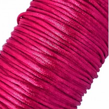шнур корсетный ярко-малиновый, 2 мм