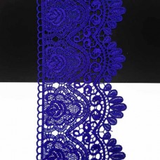 мереживо Zira в'язане електрик, 12-14 см | furnitura.com.ua