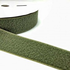 липучка  хакі  4 см х 25 м, м'яка частина | furnitura.com.ua
