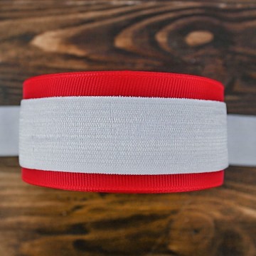 Резинка білизняна біла, 2.5 см - furnitura.com.ua