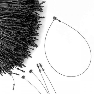 патрони петля чорні, 9 дюймів - furnitura.com.ua