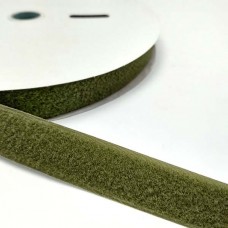 липучка  хакі  2 см х 25 м, м'яка частина | furnitura.com.ua