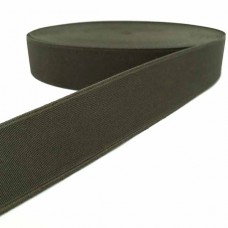 резинка  4 см хаки (боб 25 м), плотная | furnitura.com.ua