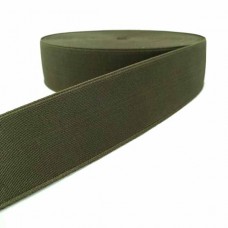 резинка  5 см хаки (боб 25 м), плотная | furnitura.com.ua