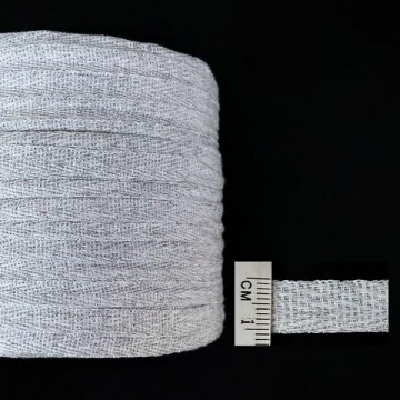 тасьма кіперна х/б 10 мм сірий меланж №6 - furnitura.com.ua