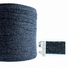 тесьма киперная х/б 10 мм, в боб 250 м, серий меланж №9