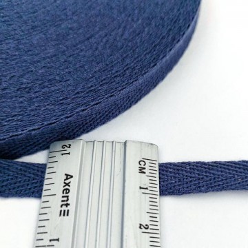 Тесьма х/б (киперная) джинс, 10мм - furnitura.com.ua