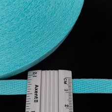 тасьма х/б 10 мм, м'ятна -43 м | furnitura.com.ua