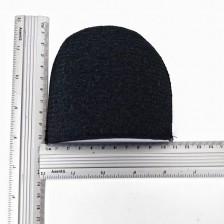 плічки з сіточкою 12 чорні 10х12см, в упак 50 пар