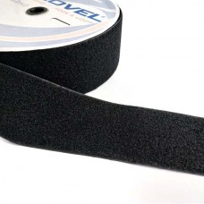 липучка  чорна  10 см х 25 м, м'яка частина | furnitura.com.ua