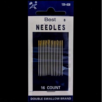 набір голок DIY Best арт 120-028, в упак 16 шт - furnitura.com.ua