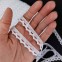 Мереживо кроше біле, шир 1,2 см - 1 - furnitura.com.ua