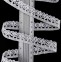 Мереживо кроше, біле, шир 1см 5098 - 2 - furnitura.com.ua