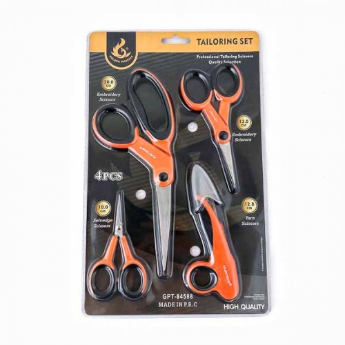 ножиці  Golden Phoenix  набір (4шт)