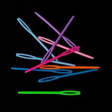 игла пластм. для сшивания, L=7 см, упак 10 штук | furnitura.com.ua