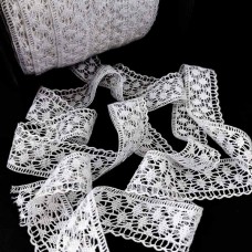 мереживо кроше біле, шир 3 см | furnitura.com.ua