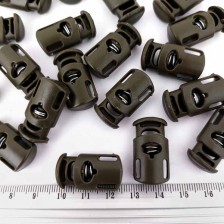 стопор бочка с боковим креплением, хаки, 100шт