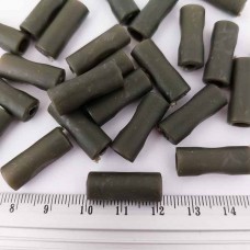 наконечник силикон- трубочка, цвет хаки,100 шт | furnitura.com.ua