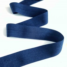Резинка бейка темно-синяя (матовая), 20 мм  | furnitura.com.ua