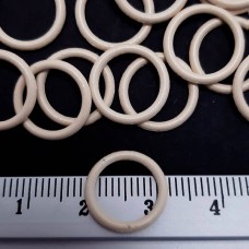 регулятор кольцо с беж эмалью 1 см, 250 шт | furnitura.com.ua
