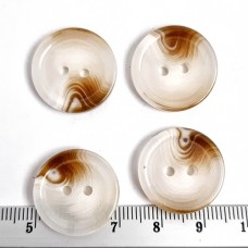пуговица Т7 кость плоская L 32/2 | furnitura.com.ua