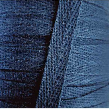 тесьма х/б (киперная) 10 мм, темно-синяя 5222 - furnitura.com.ua