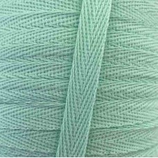 Тесьма х/б (киперная) 10мм мята  5213 | furnitura.com.ua