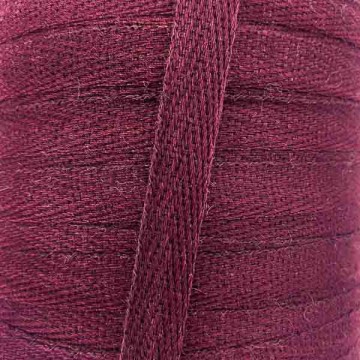 Тасьма х/б (кіперна) 10мм бордова 5062 - furnitura.com.ua