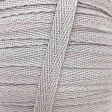 Тесьма х/б (кіперна) 10мм сірий М222