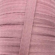 Тесьма х/б (киперная) 10мм пепельная роза М149