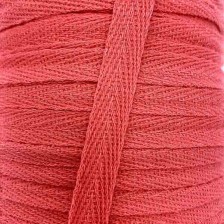 Тесьма х/б (киперная) 10мм коралловая 5052 