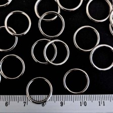 Регулятор кольцо никель, 12 мм 