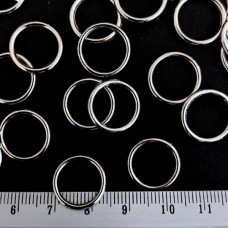 Регулятор кольцо никель, 12 мм  | furnitura.com.ua