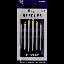 набор игл DIY Best арт 120-011, в упак 16 шт