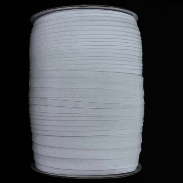 Коса бейка біла, 15 мм - furnitura.com.ua