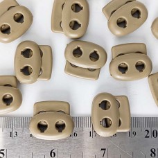 стопор плоский овальний D20мм - кайот (1000 шт) | furnitura.com.ua