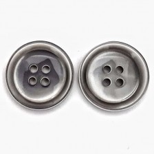 Пуговица серая, 20.3 мм 