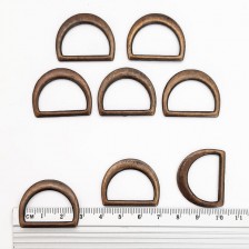 Полукольцо антик, 25мм 