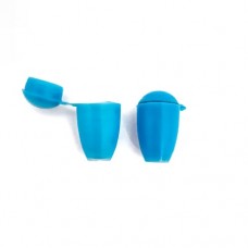 Наконечник колокольчик, голубой | furnitura.com.ua