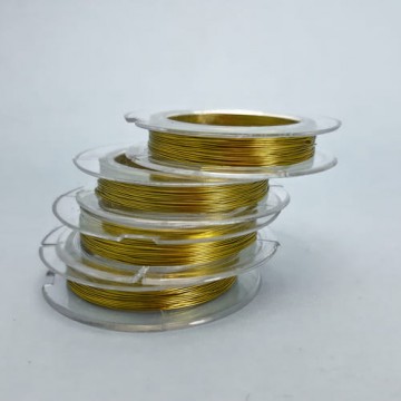 Проволока для рукоделия золото - furnitura.com.ua