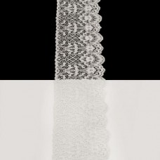 Кружево Италия арт.109 белое, шир 7 см, боб 10 м | furnitura.com.ua