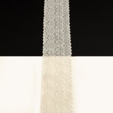 Кружево Италия арт.127 молочное, шир 6 см, боб 10 м