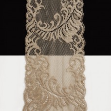Кружево Италия арт.162 св-бежевое, шир 14 см, боб 10 м | furnitura.com.ua