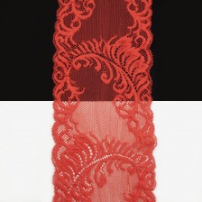 Кружево Италия арт.163 темн-коралловое, шир 14 см, боб 10 м