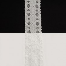 Кружево Италия белое, 6 см | furnitura.com.ua