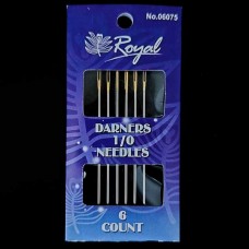 набор игл Royal арт.06075 №1/0-ассорти, уп 6 шт | furnitura.com.ua