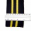 Резинка довяз, чорна+2 жовті смужки - 1 - furnitura.com.ua
