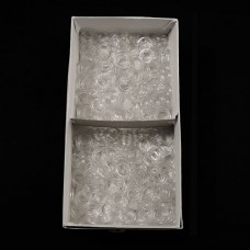 Регулятор кольцо прозрачное пластик, 0.8 см  | furnitura.com.ua